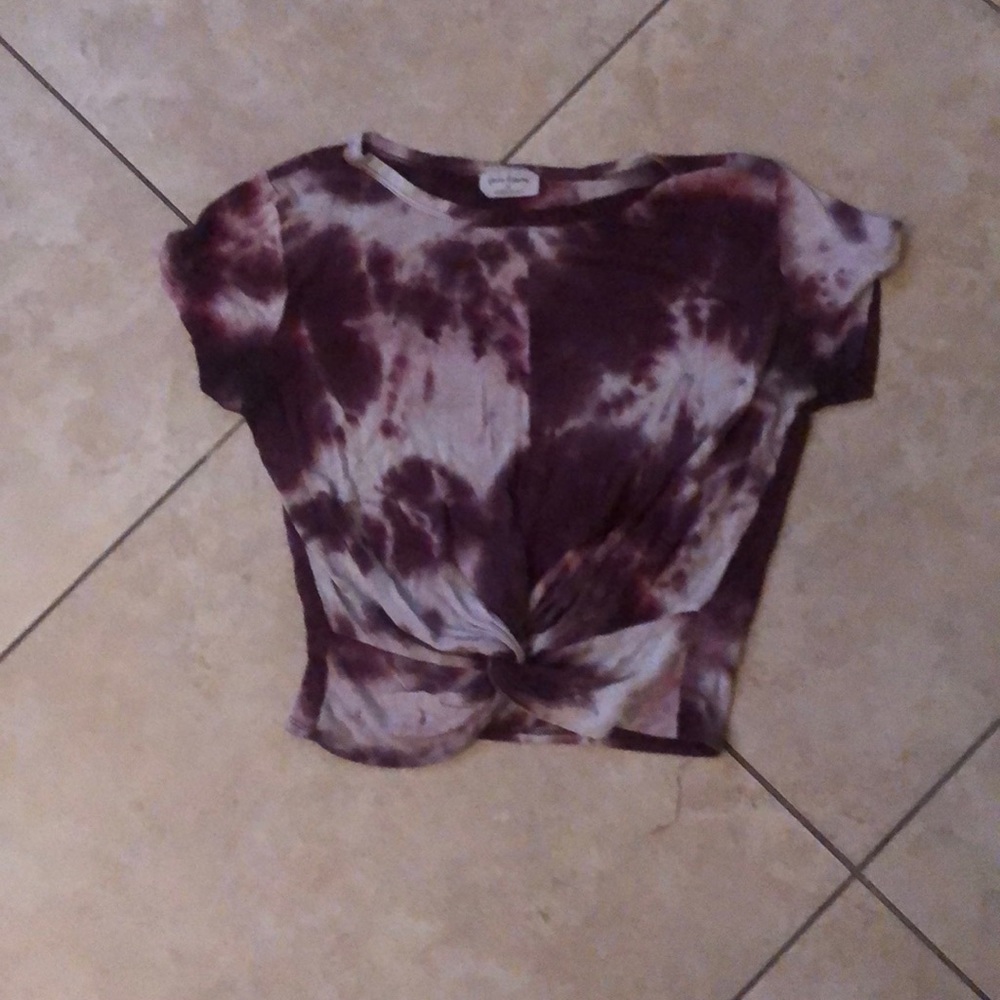 Front tie shirt